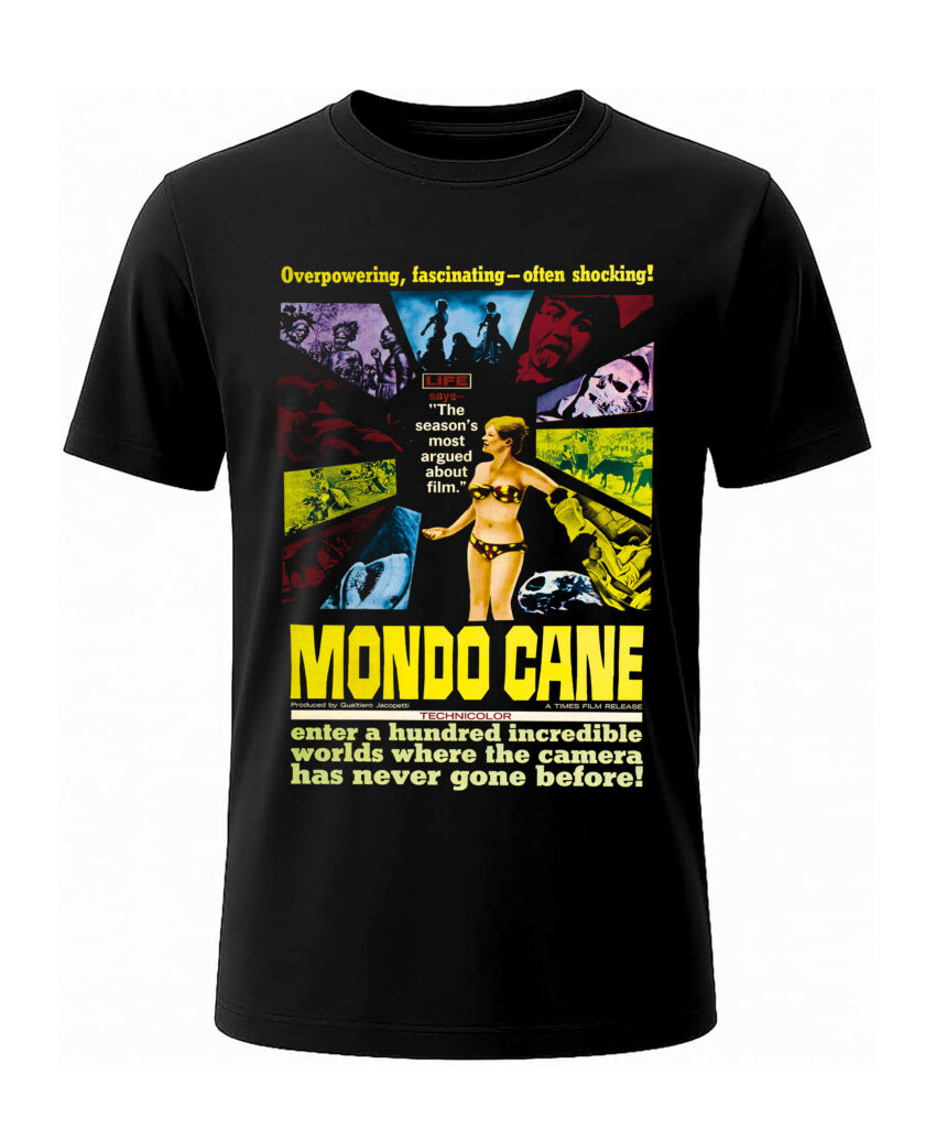 MONDO CANE (1962) T-SHIRT